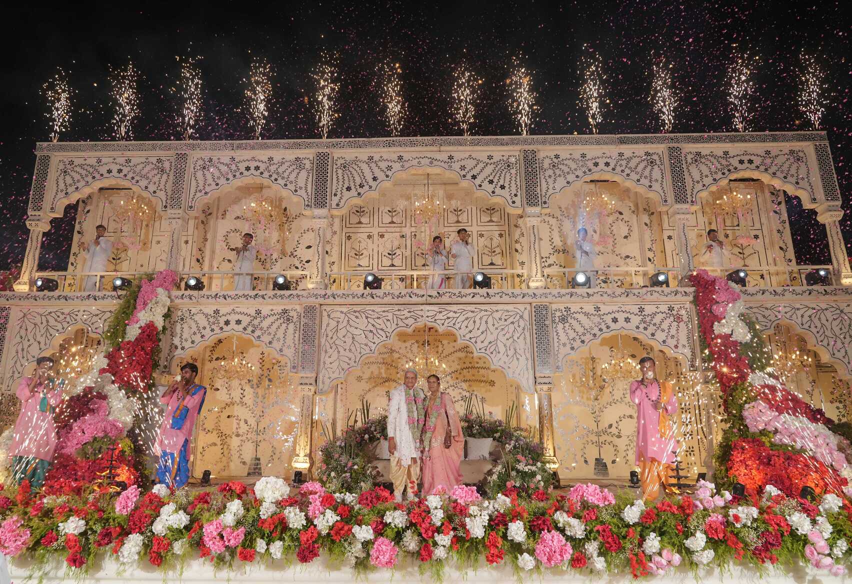 B.M. Sharma & Saroj Sharma wedding photography photograph in Jaipur, Rajasthan